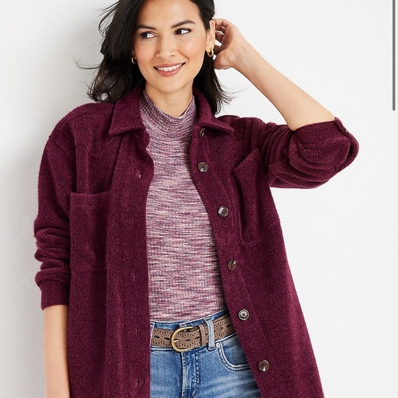 Maurices Jackets & Blazers - Maurice’s Textured Shacket NWT sz 2X